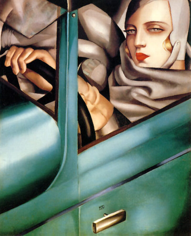 AUTOPORTRAIT BY TAMARA DE LEMPICKA